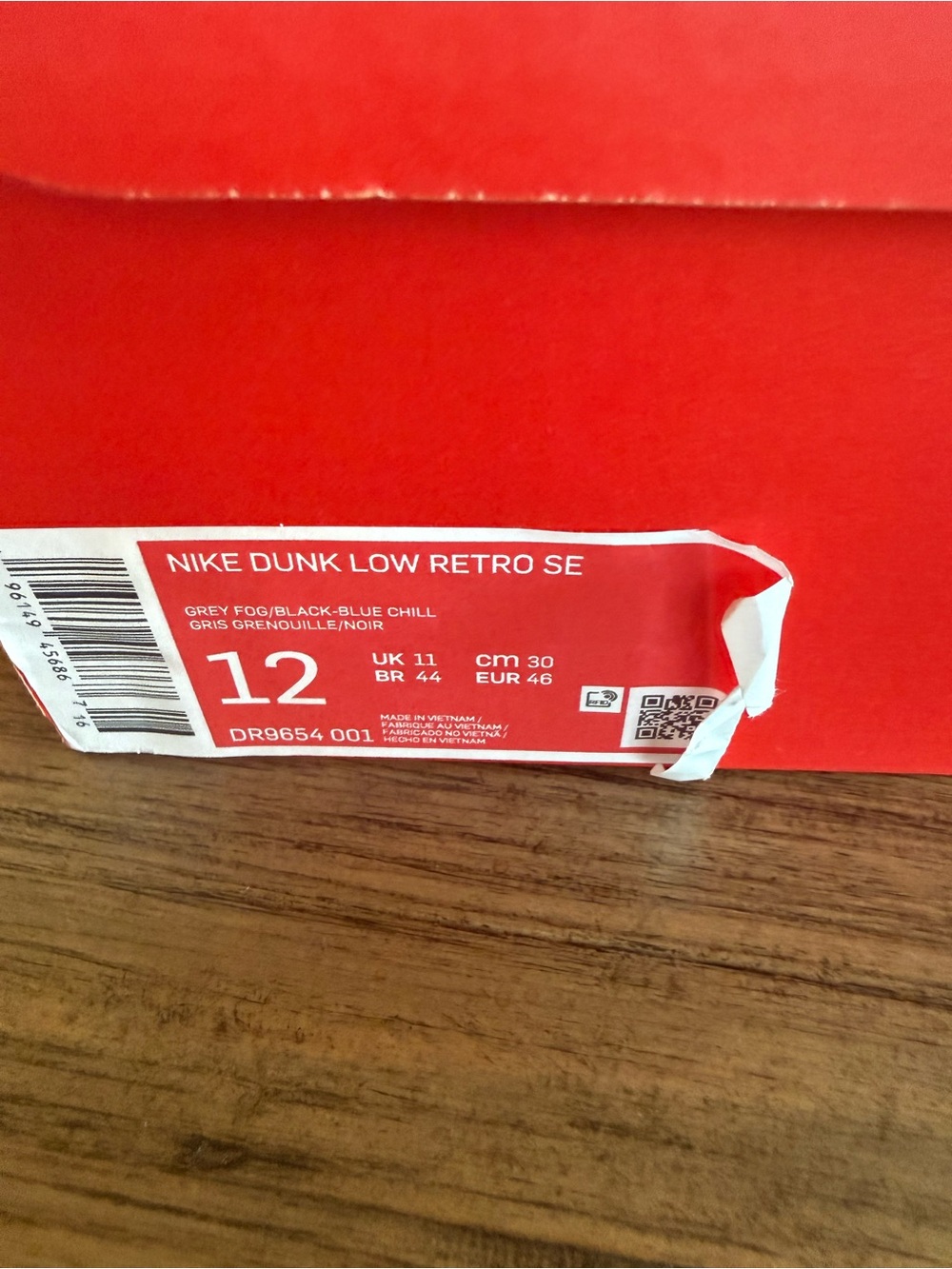 Nike Dunk Low Lottery Pack- grey fog - size 12 - Picture 2 of 14
